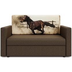Canapea Space Meble Amerykanka Heven 120 Horse/Sawana 25 (Brown) Thumb
