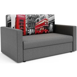 Canapea Space Meble Amerykanka Heven 120 London/Sawana21 (Gray) Thumb