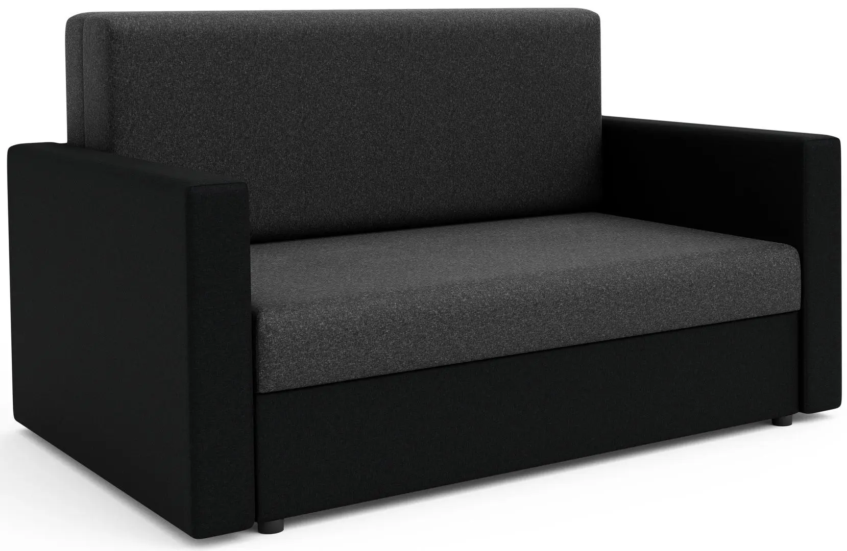 Canapea Space Meble Amerykanka Heven 120 Sawana 05/Sawana 14 (Gray Dark/Black) - 7