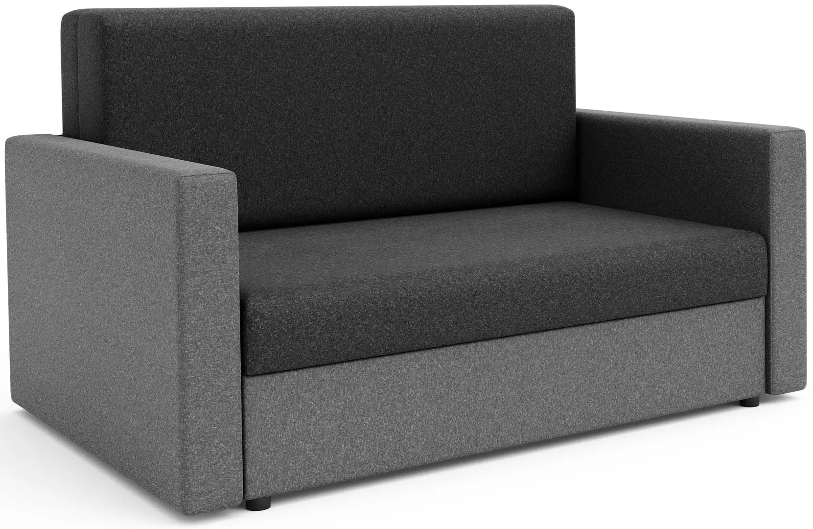 Canapea Space Meble Amerykanka Heven 120 Sawana 05/Sawana 21 (Gray Dark/Gray) - 2