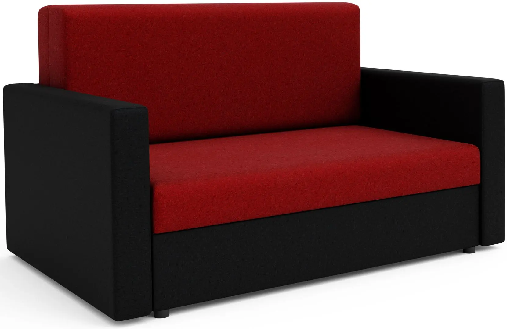 Canapea Space Meble Amerykanka Heven 120 Sawana 13/Sawana 14 (Red/Black) - 7