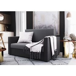 Диван Space Meble Amerykanka Heven 120 Sawana 21/Sawana 05 (Gray/Gray Dark)