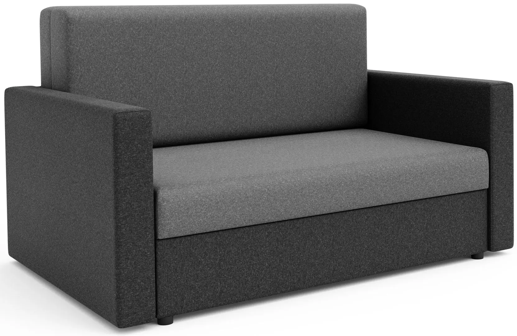 Диван Space Meble Amerykanka Heven 120 Sawana 21/Sawana 05 (Gray/Gray Dark) - 7