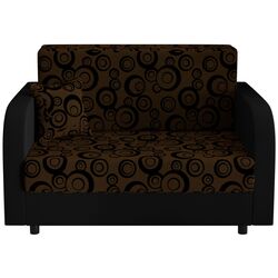 Canapea Space Meble Amerykanka Twice 120 Circle 20/Rainbow 15 (Brown/Black) Thumb