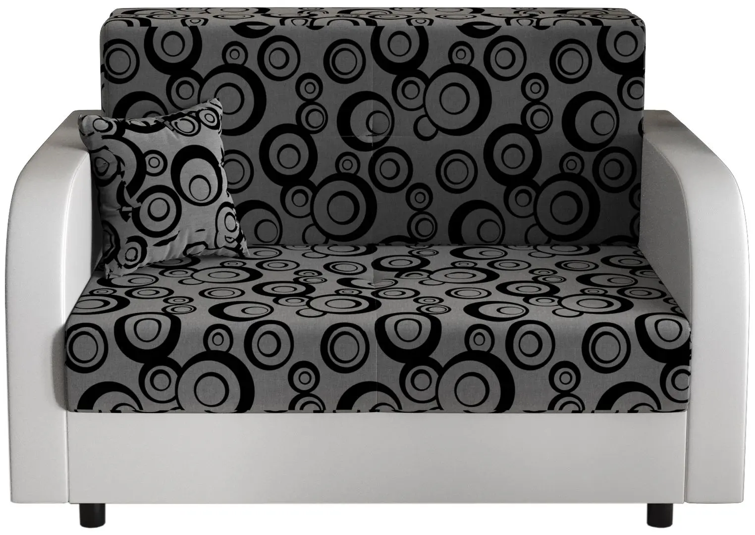 Canapea Space Meble Amerykanka Twice 120 Circle 83/D511 (Gray/White) - 4