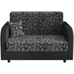 Canapea Space Meble Amerykanka Twice 120 Flowers 83/Rainbow 27 (Gray/Graphite) Thumb