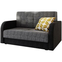 Canapea Space Meble Amerykanka Twice 120 Kornet 02/Kornet 10 (Gray/Black) Thumb