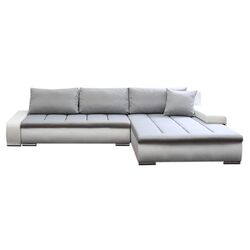 Диван угловой Platan Tivano 02 (White/Light Gray)