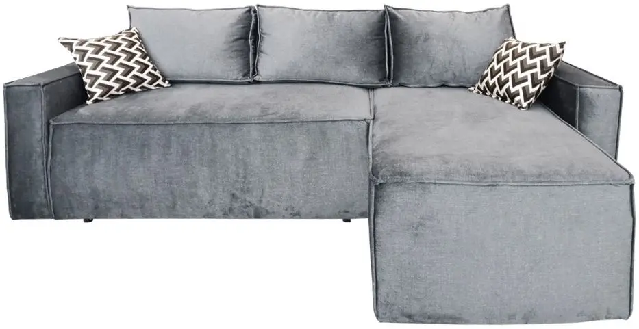Диван угловой раскладной DP Kalifornia (Dark Gray)