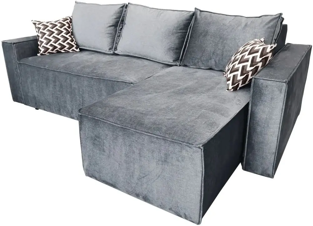 Диван угловой раскладной DP Kalifornia (Dark Gray)