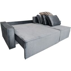 Диван угловой раскладной DP Kalifornia (Dark Gray) Thumb