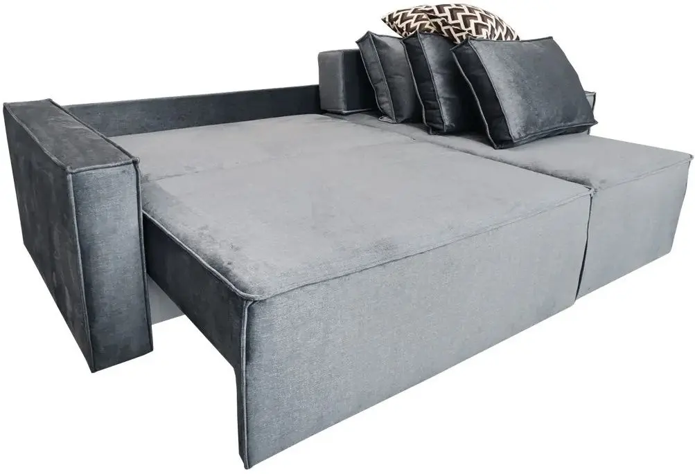 Диван угловой раскладной DP Kalifornia (Dark Gray)