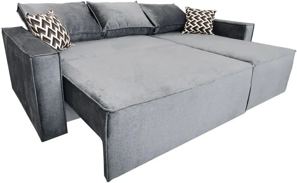 Диван угловой раскладной DP Kalifornia (Dark Gray)