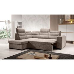 Canapea de colt extensibila Mobhaus Kloudy Roh Left (Taupe) Thumb