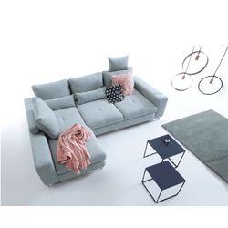 Canapea de colt extensibila Mobhaus Sati Left (Mint) Thumb