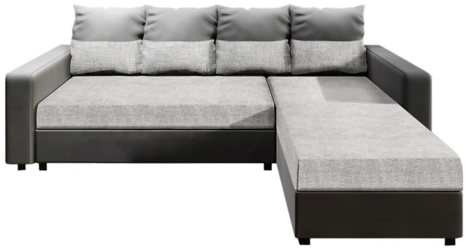 Canapea de colt Space Meble Astana L Kornet 18/D4 (Gray Light/Gray)