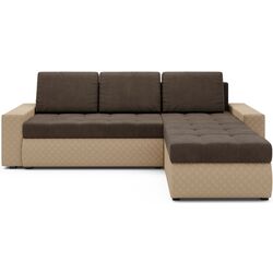 Canapea de colt Space Meble Bolt BIS (Brown/Beige) Thumb