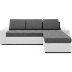 Диван угловой Space Meble Bolt BIS (Gray/White) Thumb