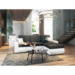 Диван угловой Space Meble Bolt BIS (Gray/White)