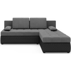 Canapea de colt Space Meble Bolt (Gray/Black) Thumb