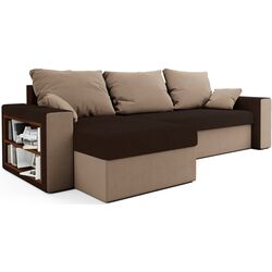 Canapea de colt Space Meble Jork Mikrofaza 20/Mikrofaza 05 (Brown/Beige) Thumb