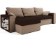 Canapea de colt Space Meble Jork Mikrofaza 20/Mikrofaza 05 (Brown/Beige)