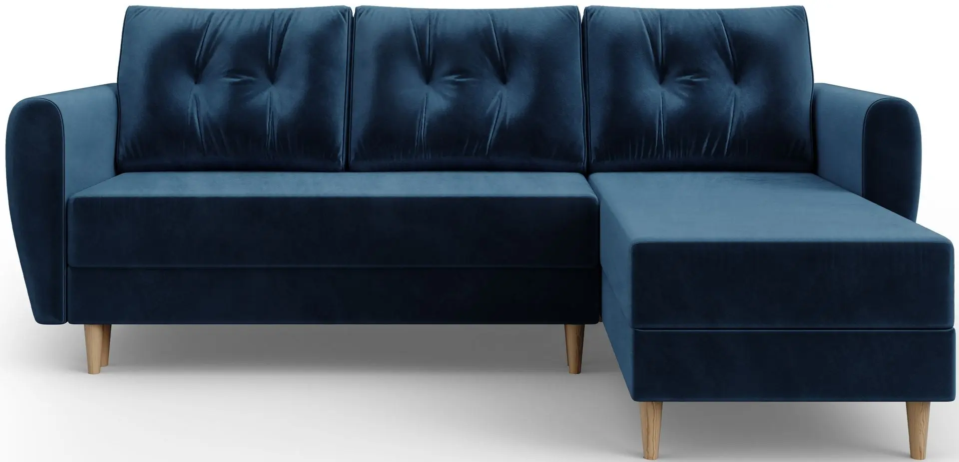 Canapea de colt Space Meble Palermo L Itaka 11 (Blue)