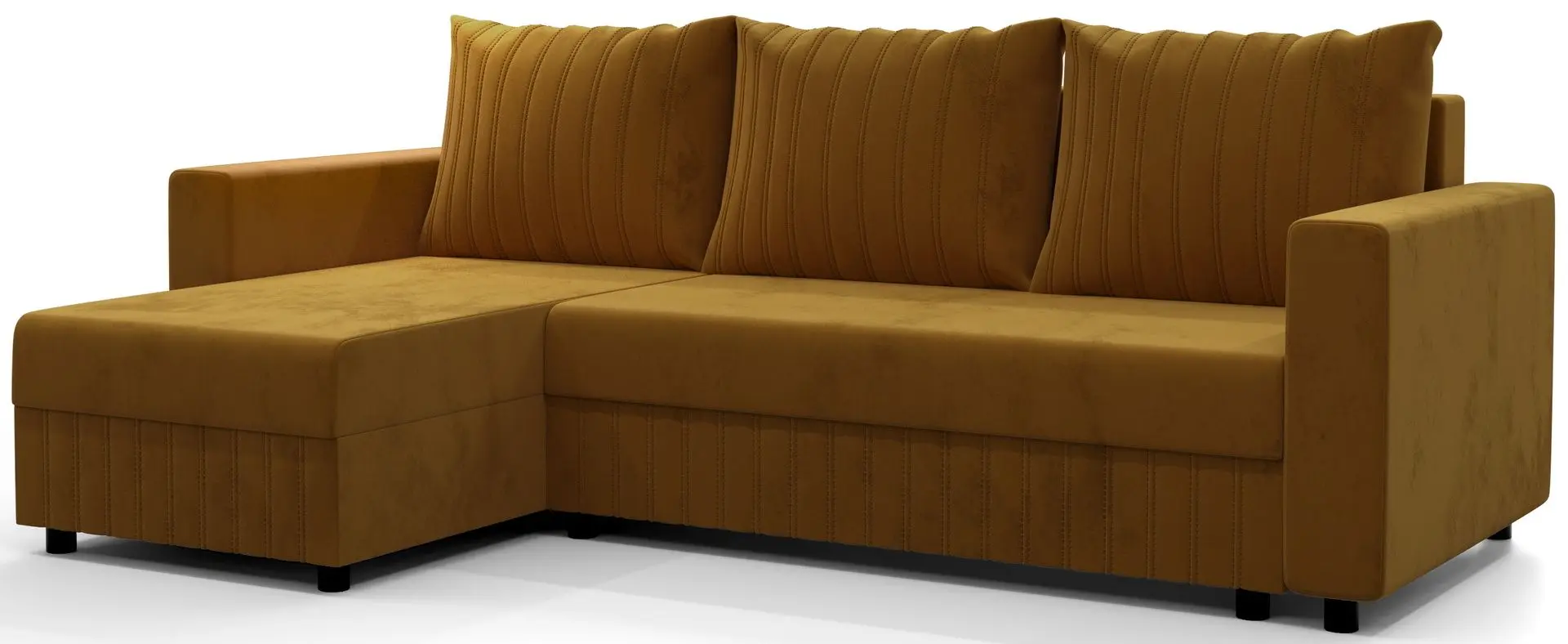 Canapea de colt Space Meble Park L Riviera 41 (Yellow Honey)