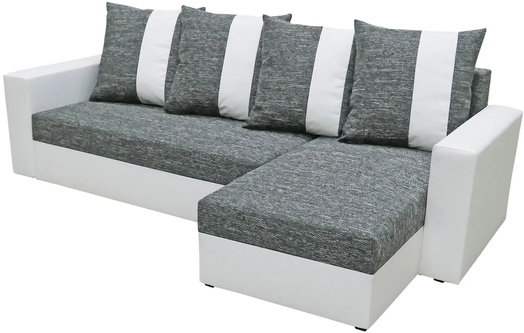 Диван угловой Space Meble Praga Kornet 02/D511 (Gray/White)