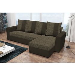 Canapea de colt Space Meble Praga Kornet 12/D33 (Brown/Brown Dark) Thumb