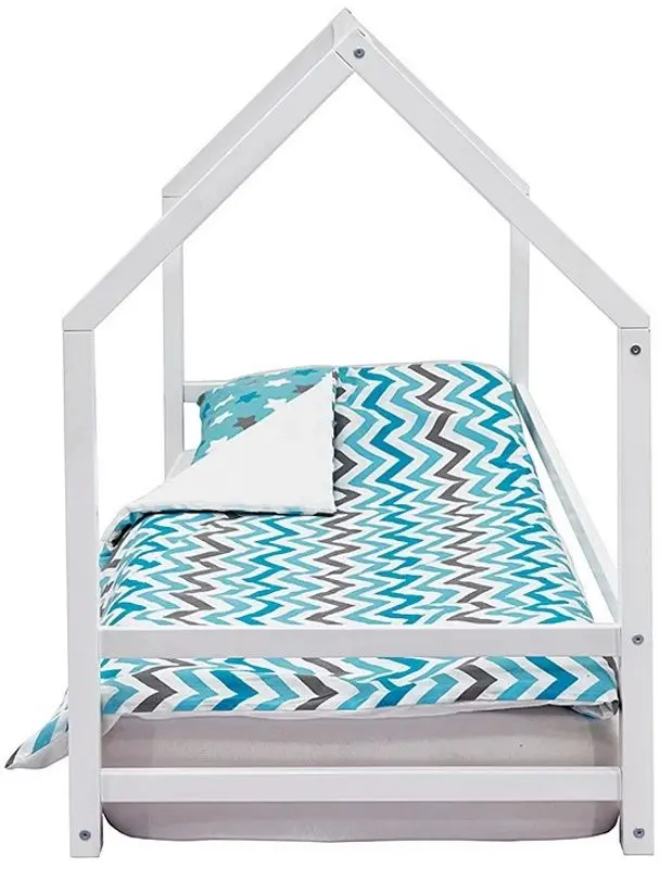 Pat casuta Бельмарко Montessori Svogen 70x160 (White)