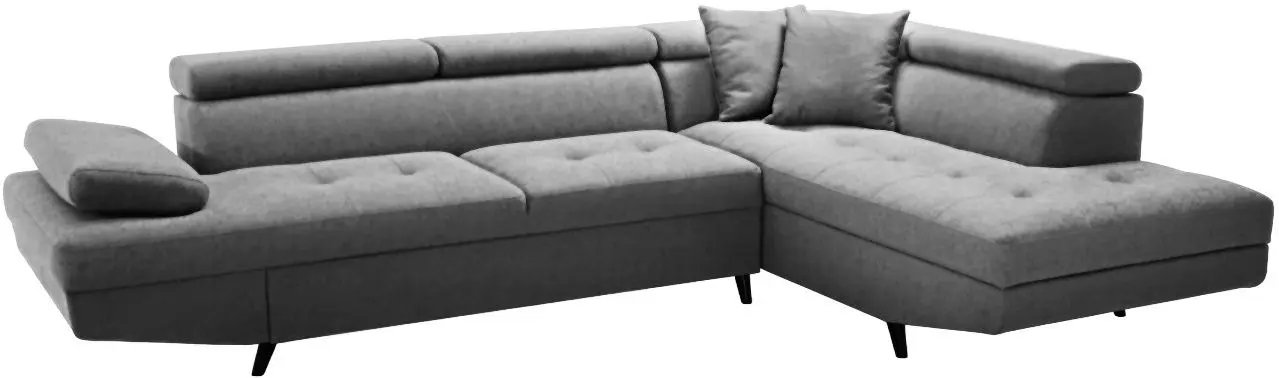 Canapea de colt Montella Matis Monolith 84 Right (Gray Light) - 5