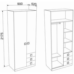 Dulap Ambianta Amigo 2D Thumb