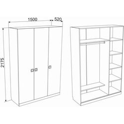 Шкаф Ambianta Amigo 3D Thumb