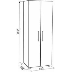 Шкаф Ambianta Bruno 0.6 Thumb