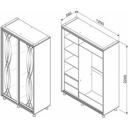 Dulap-cupe Ambianta Tango 1.2 Thumb