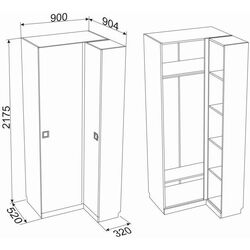 Dulap de colt Ambianta Amigo Thumb