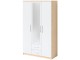 Dulap Fabrik Home Linia 1200 cu oglinda (Maple/Ash White)