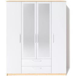 Dulap Fabrik Home Linia 1600 cu oglinda (Maple/Ash White) Thumb