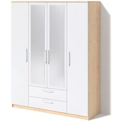 Dulap Fabrik Home Linia 1600 cu oglinda (Maple/Ash White) Thumb
