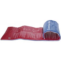 Covoras pentru yoga Dayu Fitness DY-EM-064 (Red/Blue)