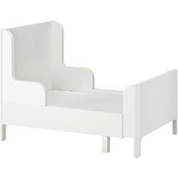 Кровать раздвижная Ikea Busunge 80x200 (Белый) Thumb