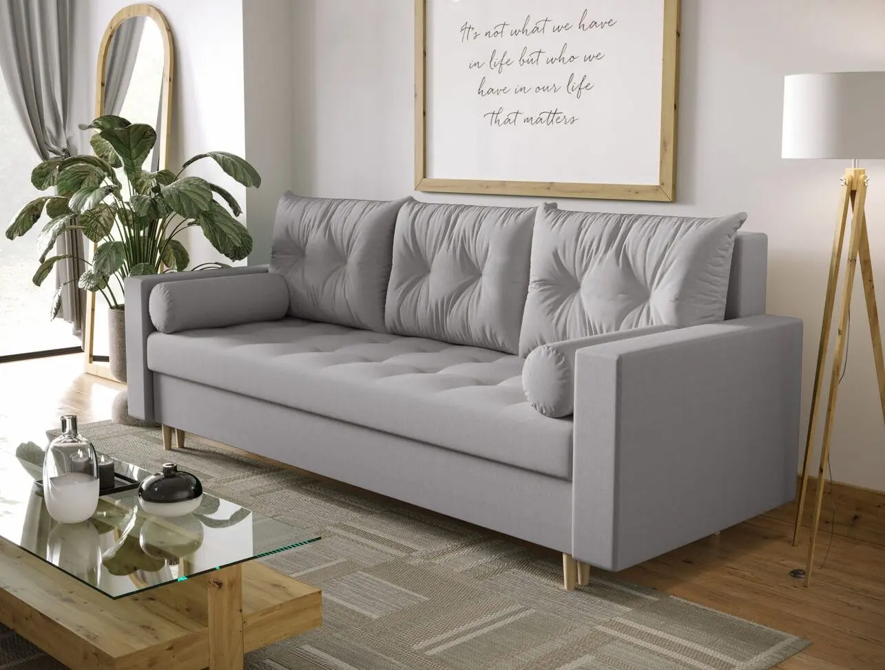 Диван Space Meble Skandi Cosmic 160 (Gray)