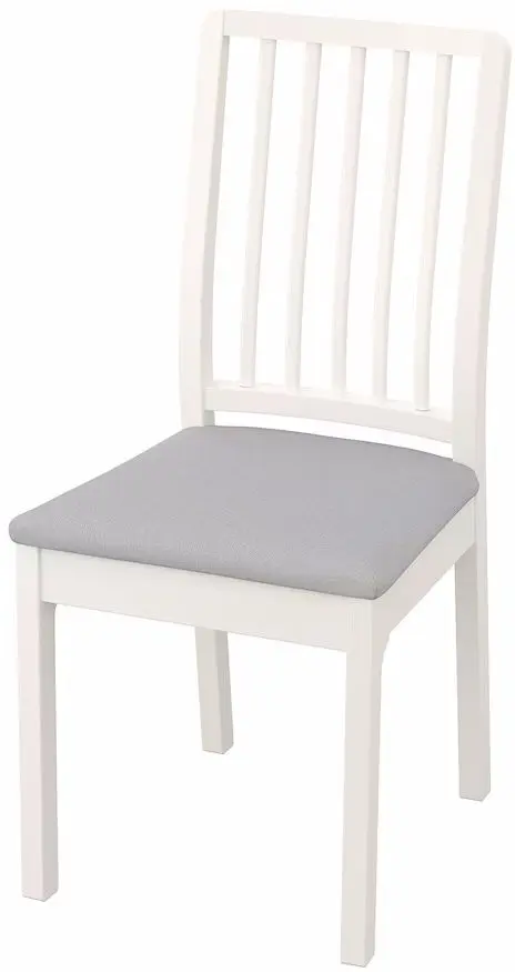 Set scaune Ikea Ekedalen/Orrsta 2buc (Alb/Gri) - 3