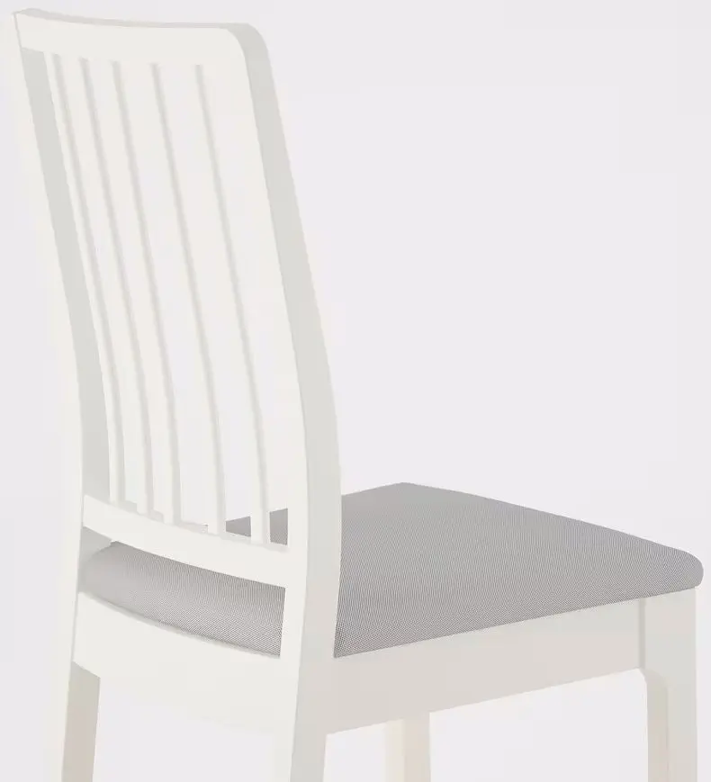 Set scaune Ikea Ekedalen/Orrsta 2buc (Alb/Gri) - 4