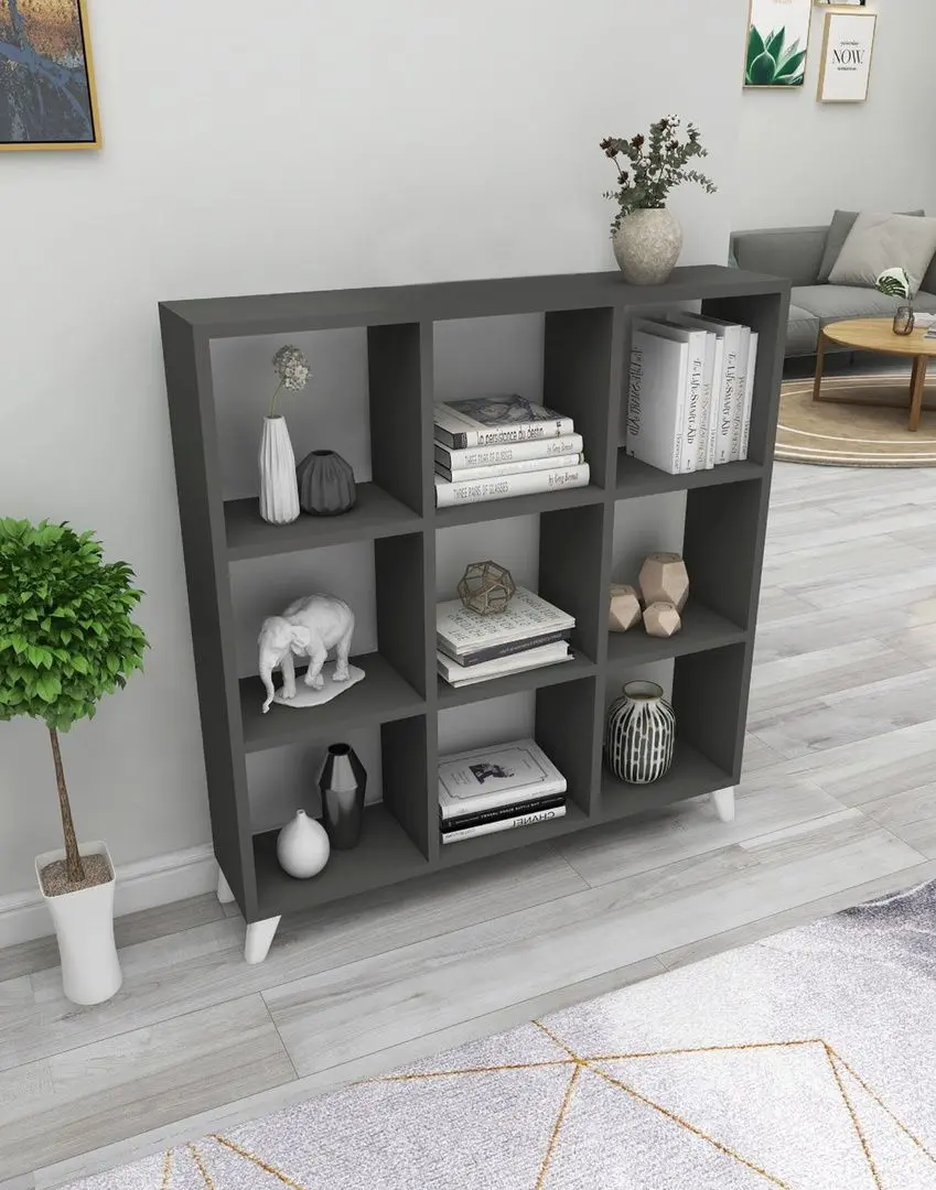 Стеллаж Bofigo 9 секции (Antrhracite)