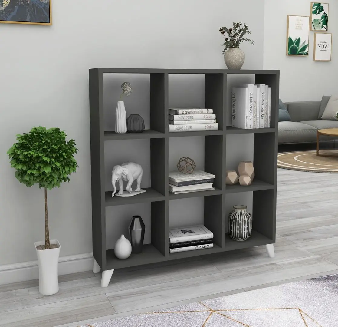 Стеллаж Bofigo 9 секции (Antrhracite)