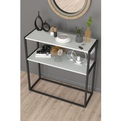 Masa auxiliara Bofigo Metal Dressuar (White/Black) Thumb