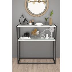 Masa auxiliara Bofigo Metal Dressuar (White/Black) Thumb