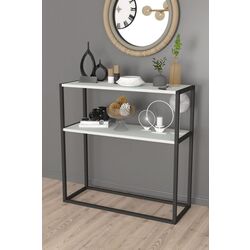 Masa auxiliara Bofigo Metal Dressuar (White/Black) Thumb